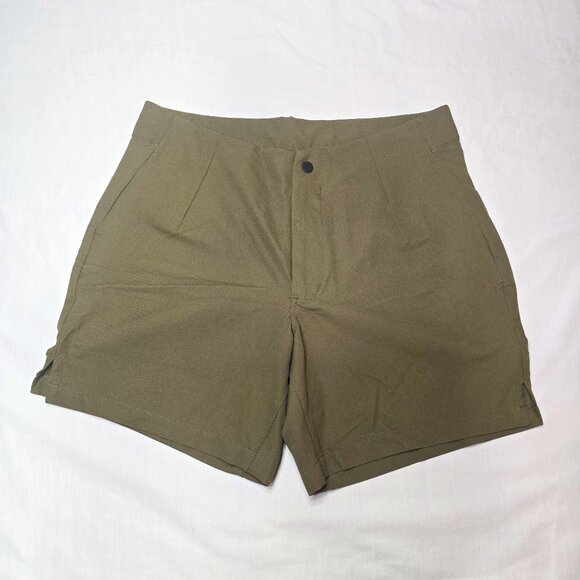 The North Face Women Short Size 12 Military Olive Green - Picture 1 of 14